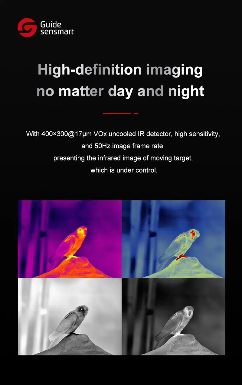 Night Vision Handheld Guide IP66 Brand Thermal Imaging Hunting Scope