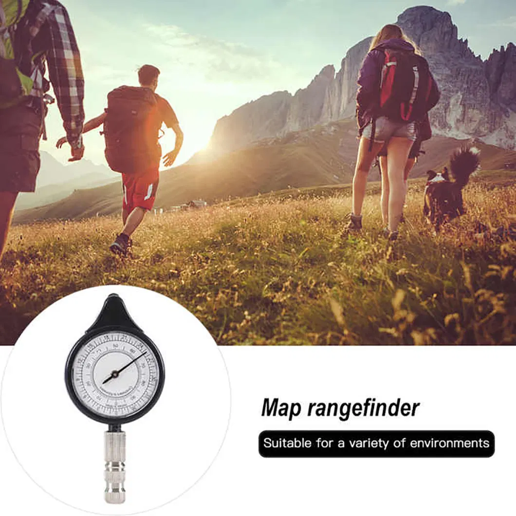 Multifunction Compass Map Rangefinder Odometer Curvimeter Outdoor Climbing Sport Ci23847