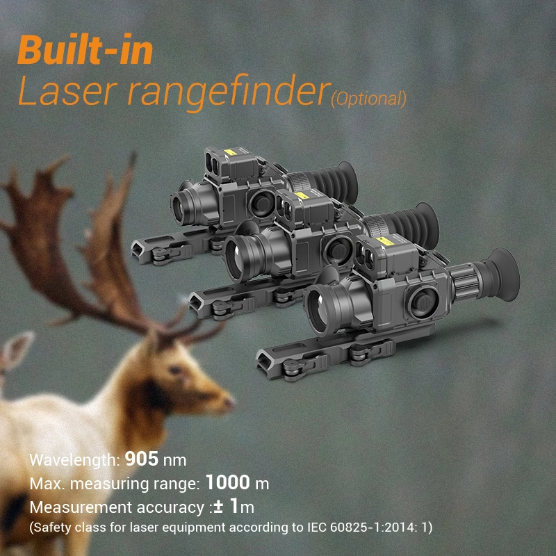 in Stock Thermal Imagining Spotting Imagimg Hunting Monocular Night Vision Imaging Scope with 35mm and 50mm Lens Optional