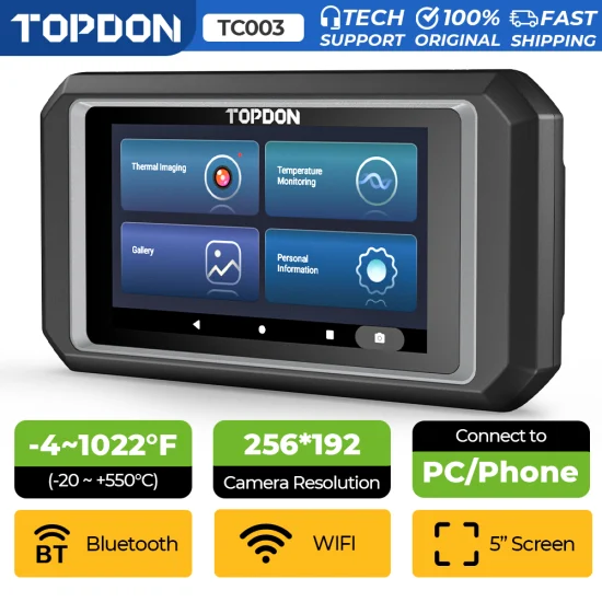 Topdon Tc003 New Arrival Portable Professional 5