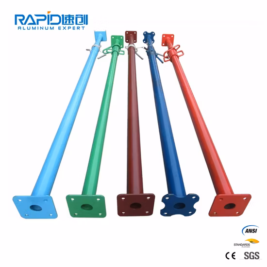 Construction Steel Post Shoring Prop Jack Wall Formwork Accessories